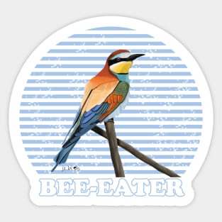 Bee-Eater Bird Watching Birding Ornithologist Gift Sticker